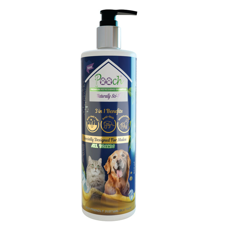 Pooch Nourishing Male Shampoo - 400ml
