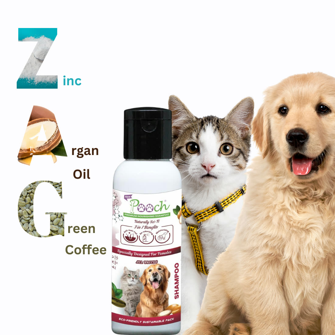 Pooch Nourishing Female Shampoo - 50ml
