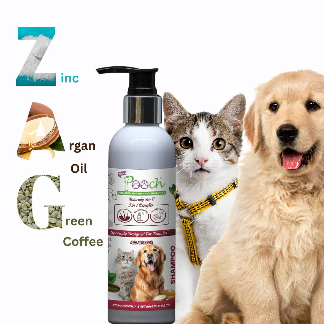 Pooch Nourishing Female Shampoo - 200ml