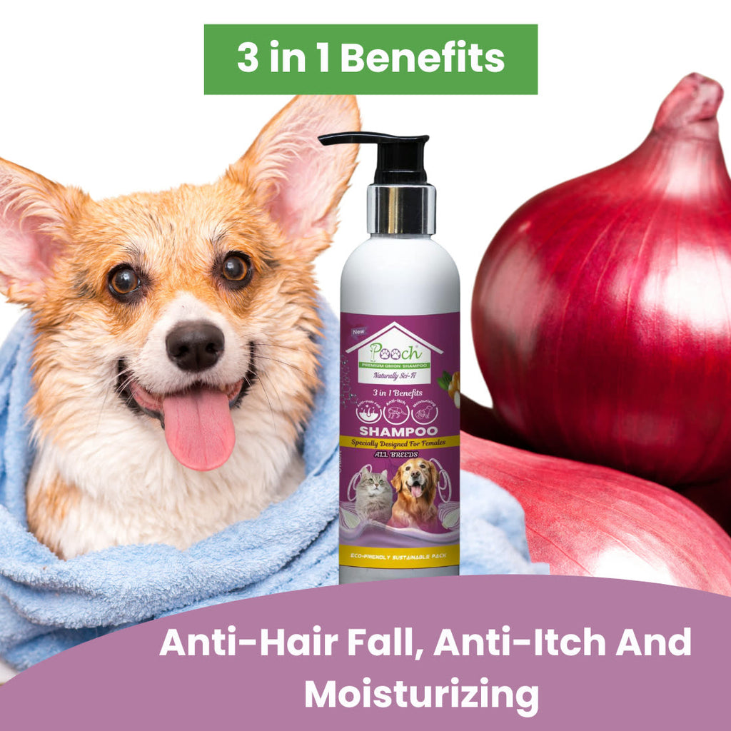 Pooch Onion Shampoo (Female) - 200ml