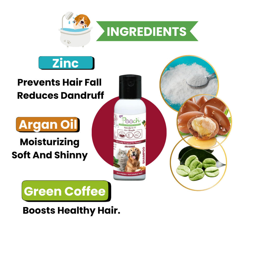 Pooch Nourishing Female Shampoo - 50ml