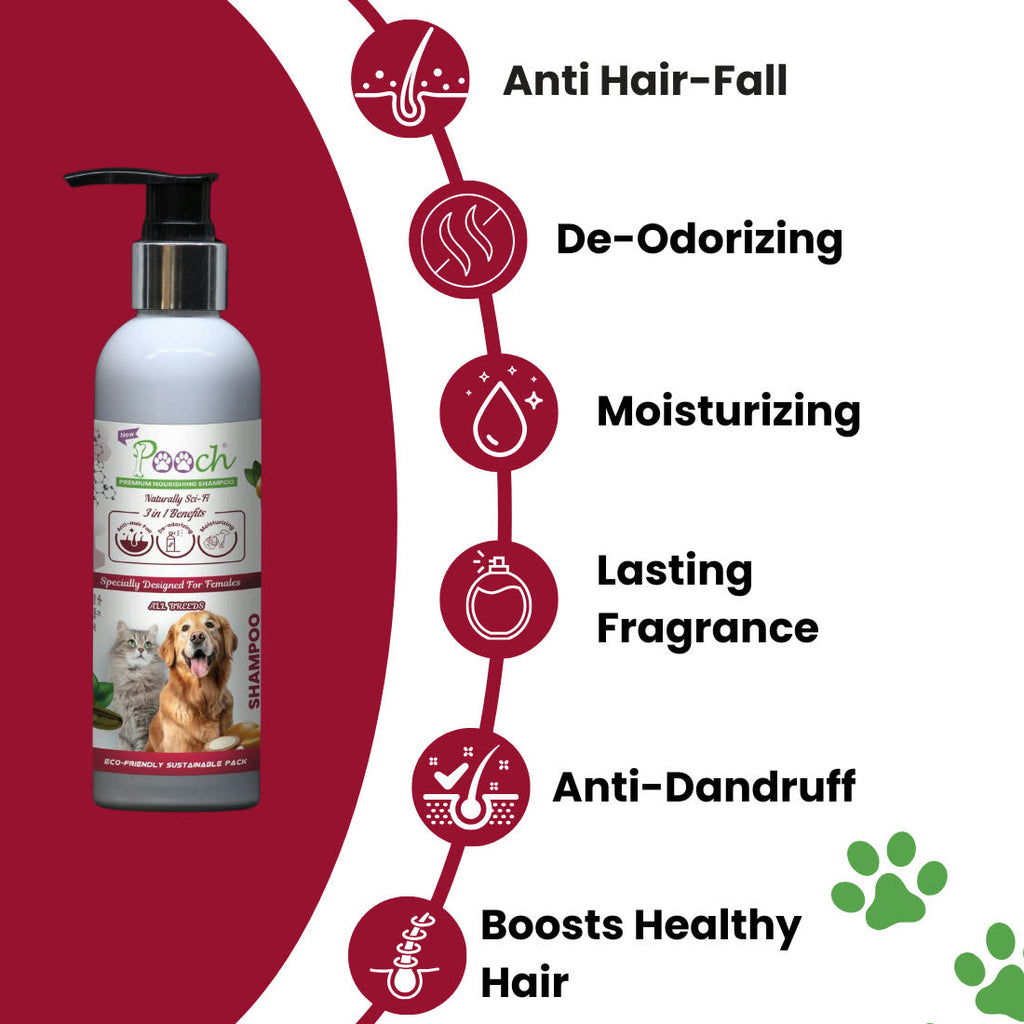 Pooch Nourishing Female Shampoo - 200ml