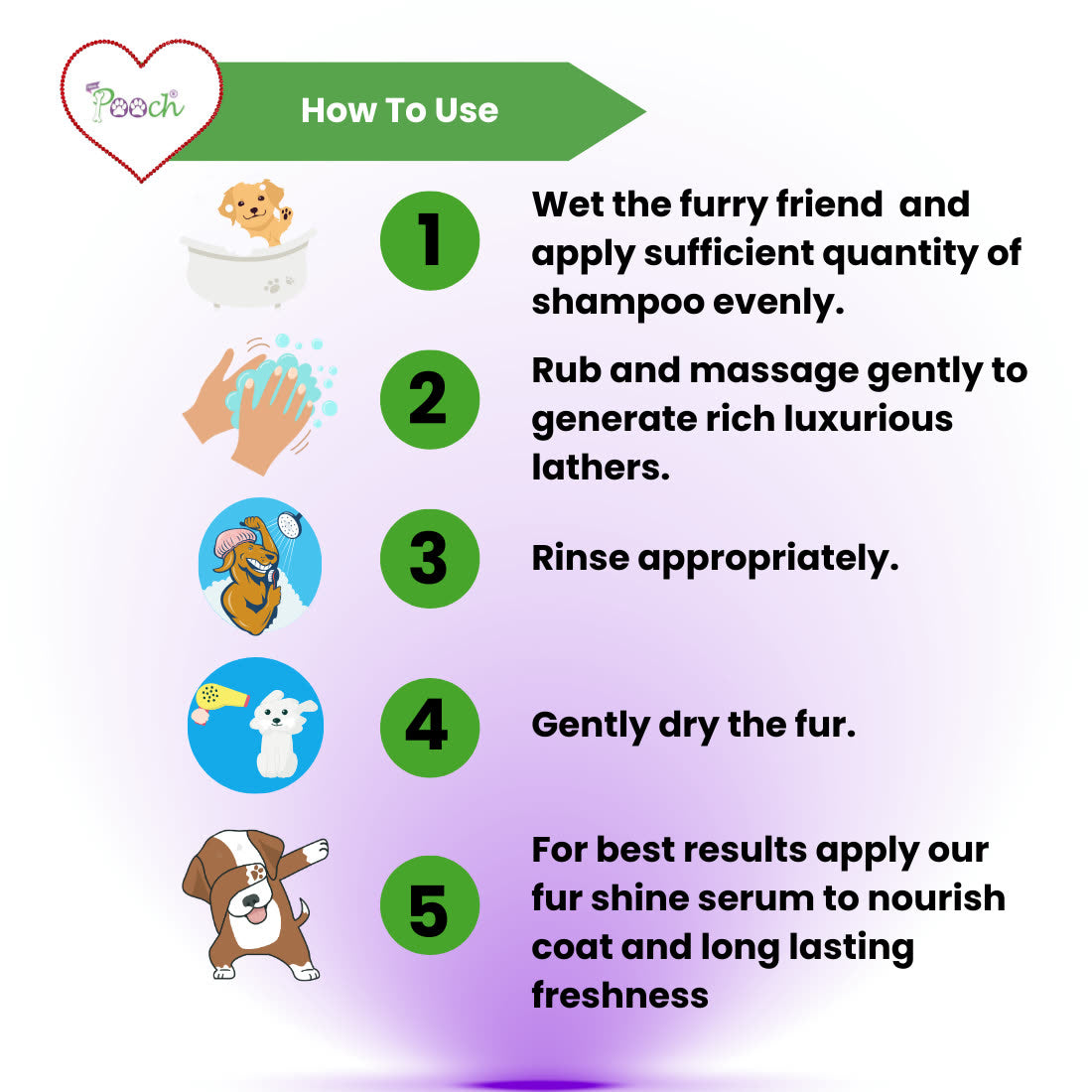 Pooch Anti Tick Shampoo - 50ml