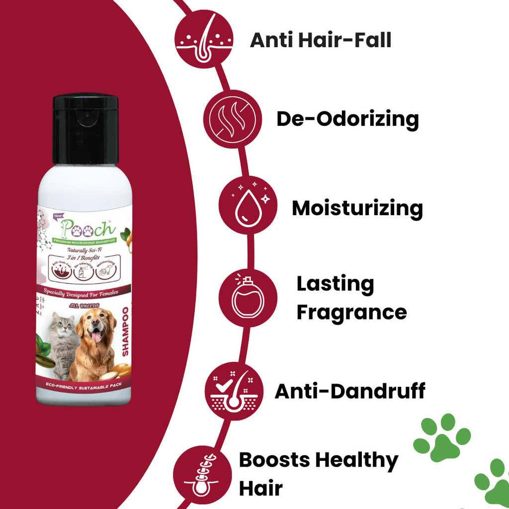 Pooch Nourishing Female Shampoo - 50ml