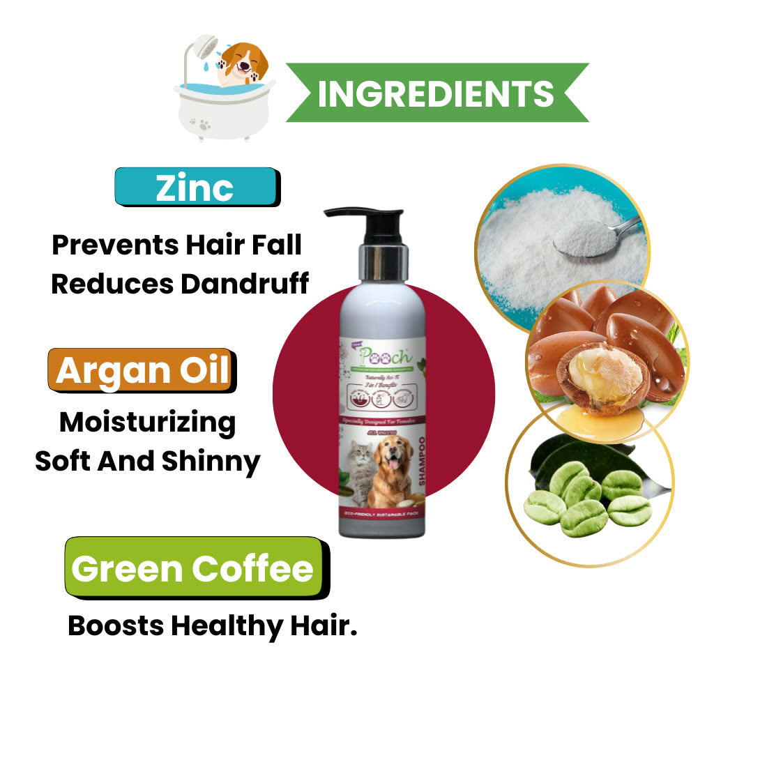 Pooch Nourishing Female Shampoo - 200ml