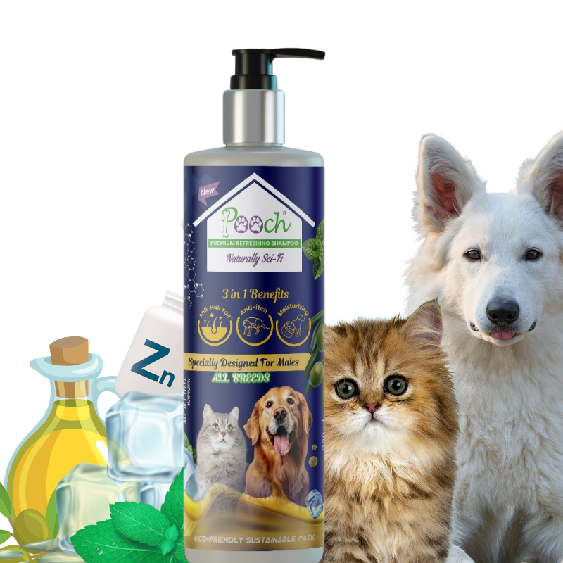 Pooch Nourishing Male Shampoo - 400ml