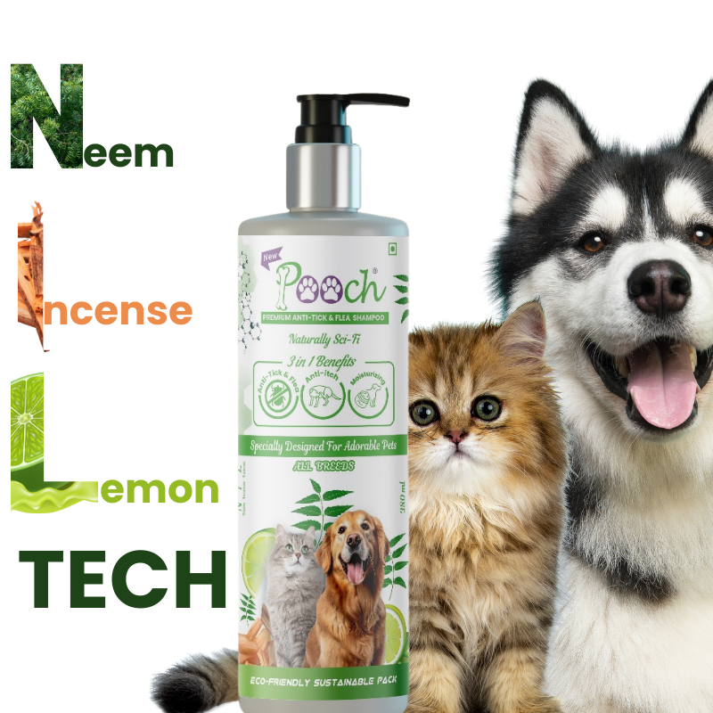 Pooch Anti Tick Shampoo - 400ml (Pack of 2)