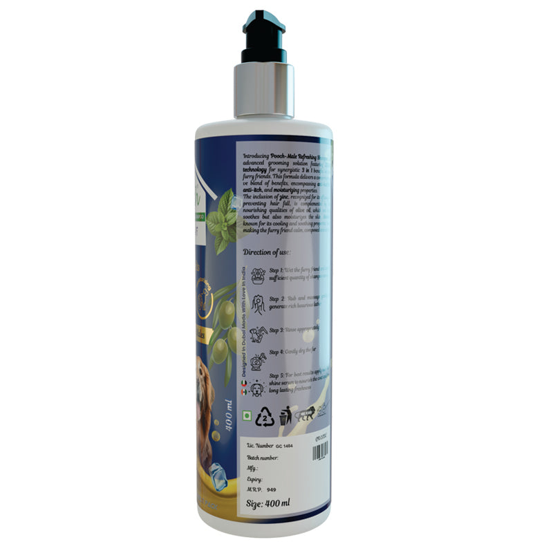 Pooch Nourishing Male Shampoo - 400ml