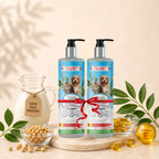 شامبو بووتش للعناية (خالٍ من الكبريتات) للجراء - 400ml (عبوة من قطعتين)
