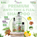 Pooch Anti Tick Shampoo - 400ml (Pack of 2)