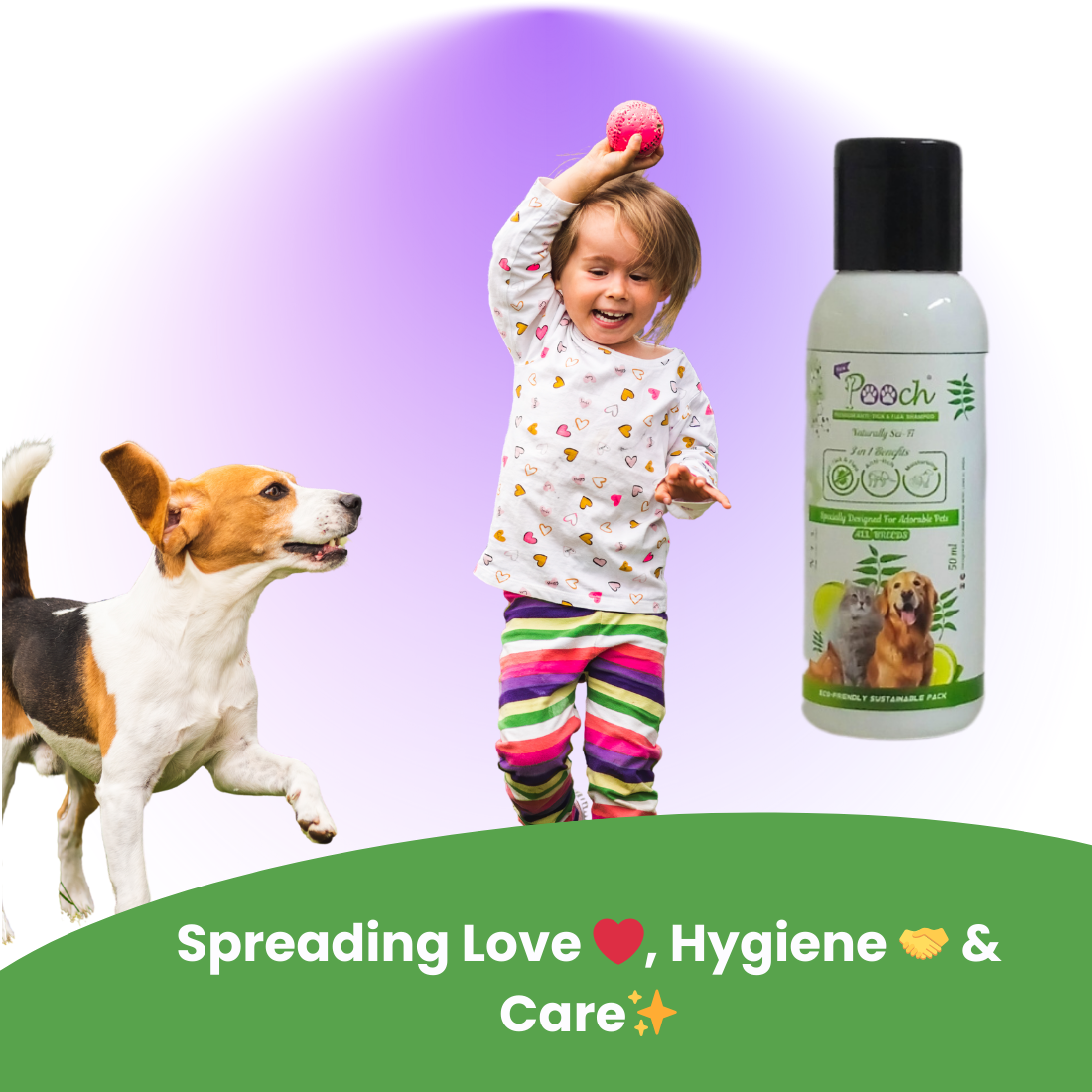 Pooch Anti Tick Shampoo - 50ml (Pack of 2)