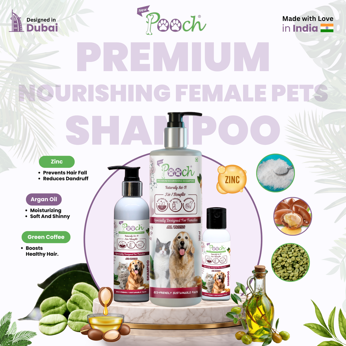 Pooch Nourishing Female Shampoo - 5L