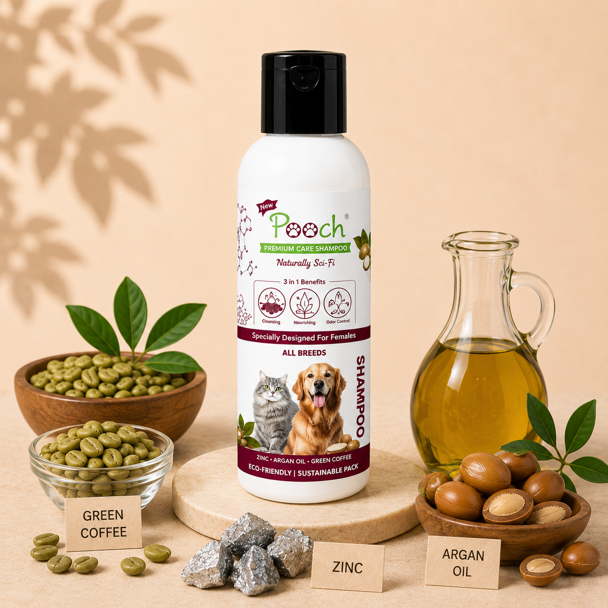 Pooch Nourishing Female Shampoo - 50ml