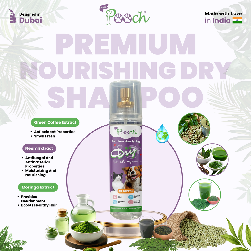 Pooch Combo - Dry Shampoo 130ml + Furshine Serum 100ml