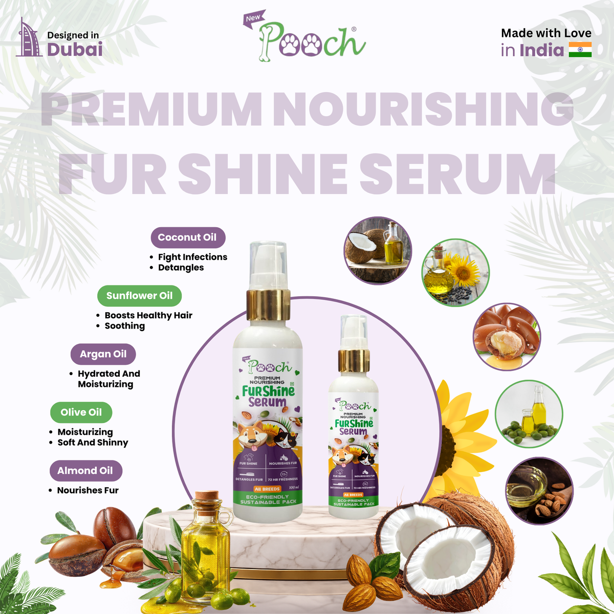 Pooch Furshine Serum - 100ml
