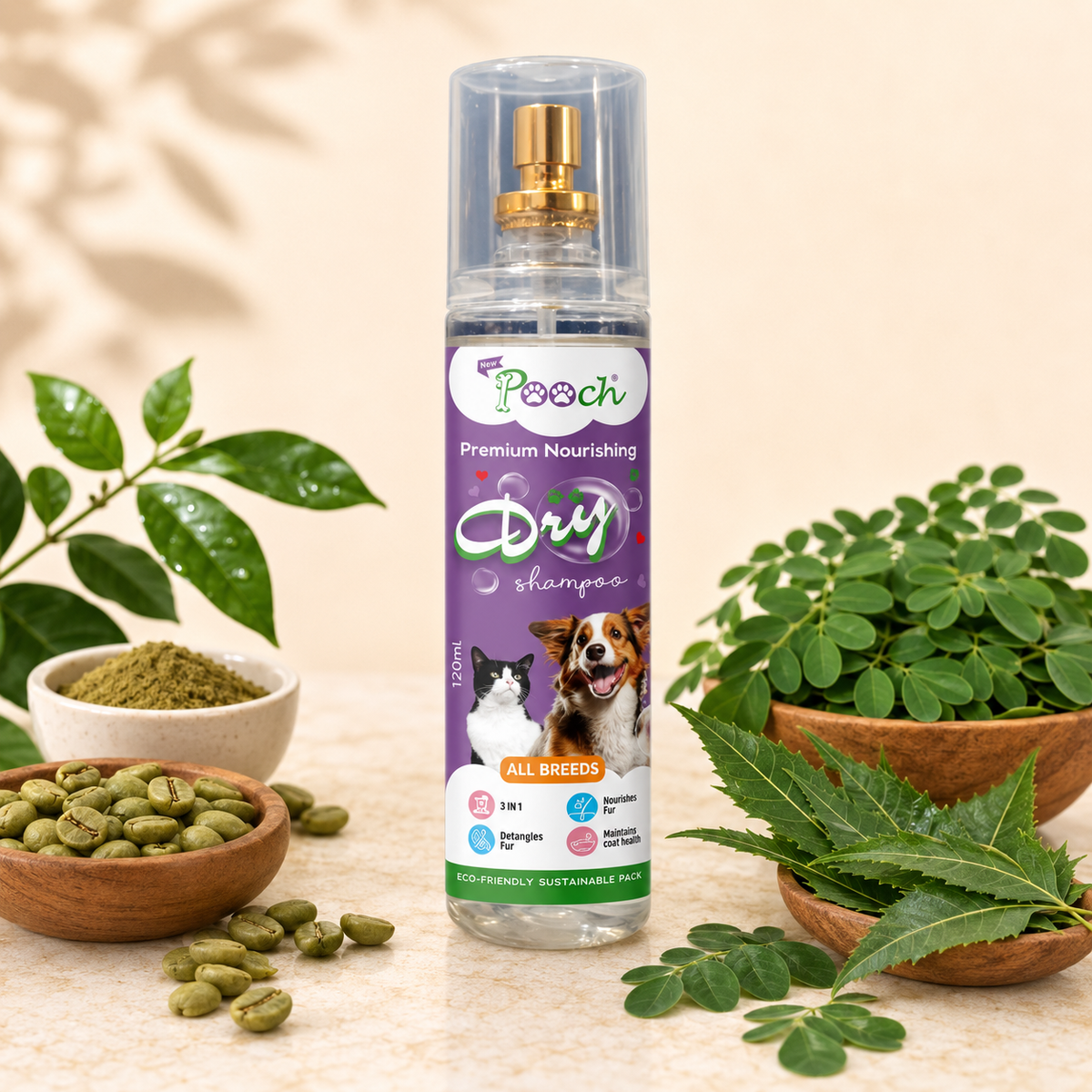 Pooch Nourishing Dry Shampoo - 130ml
