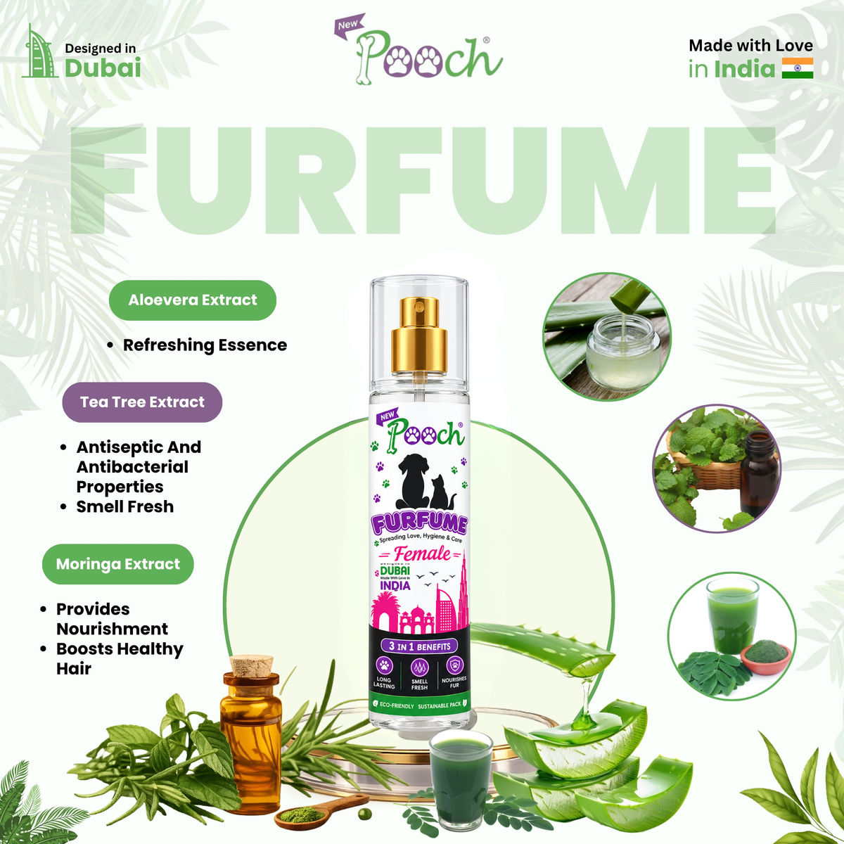 Pooch Furfume (Female) - 130ml