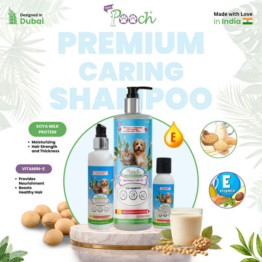 Pooch Caring Shampoo (Sulphate Free) Puppies - 400ml
