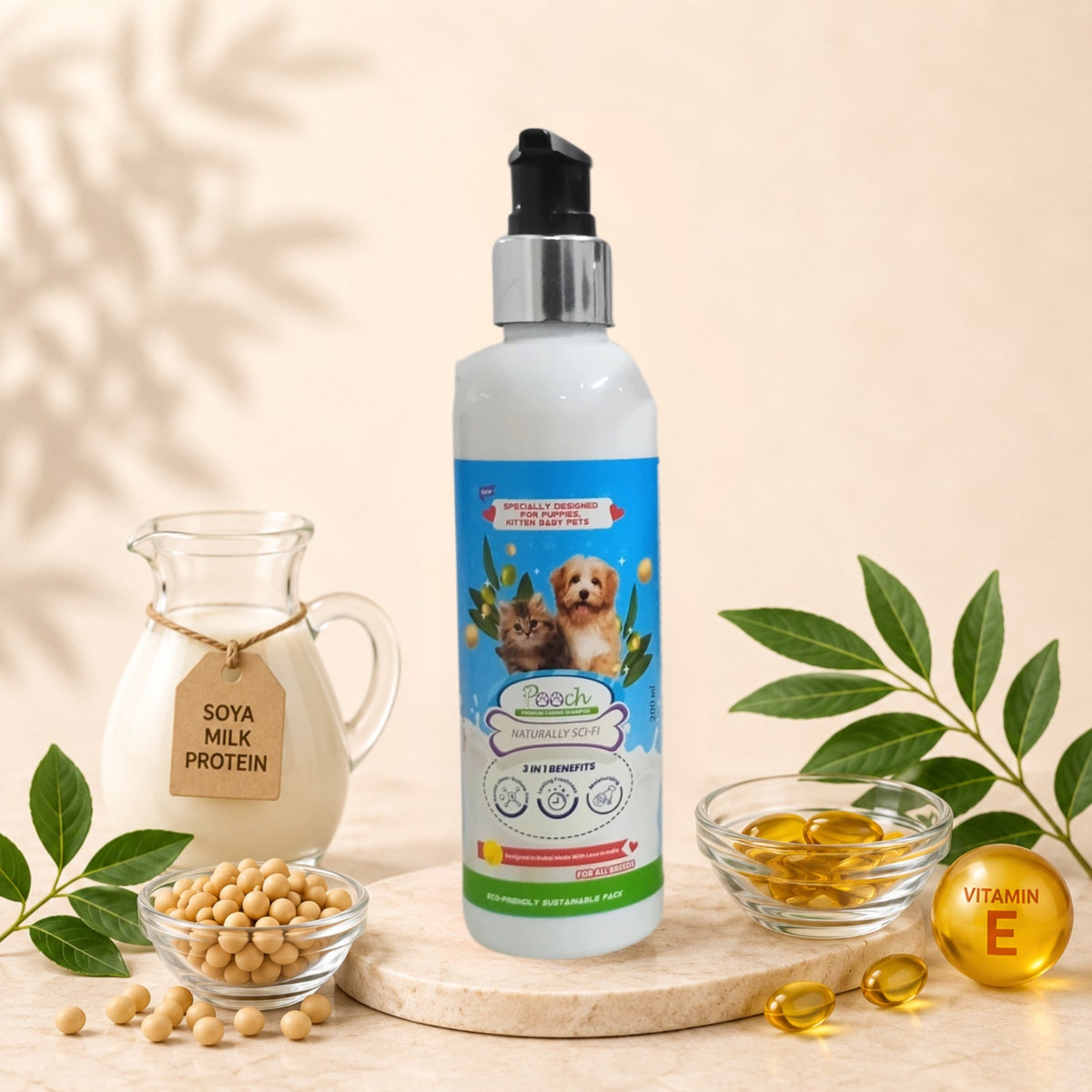 Pooch Caring Shampoo (Sulphate Free) Puppies - 200ml