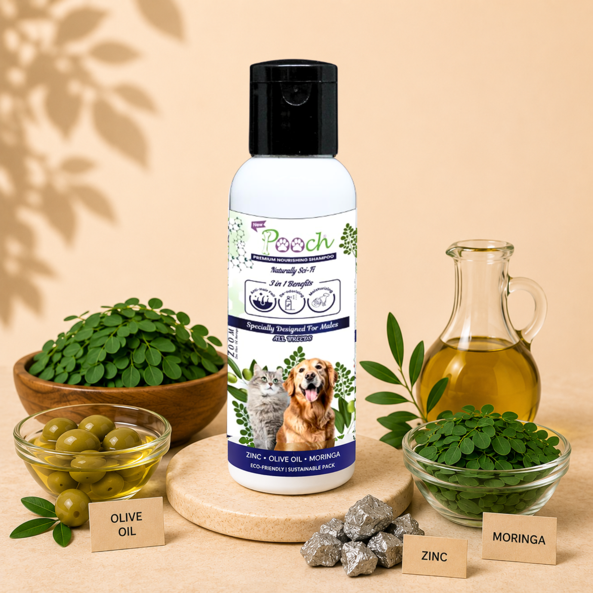 Pooch Nourishing Male Shampoo - 50ml