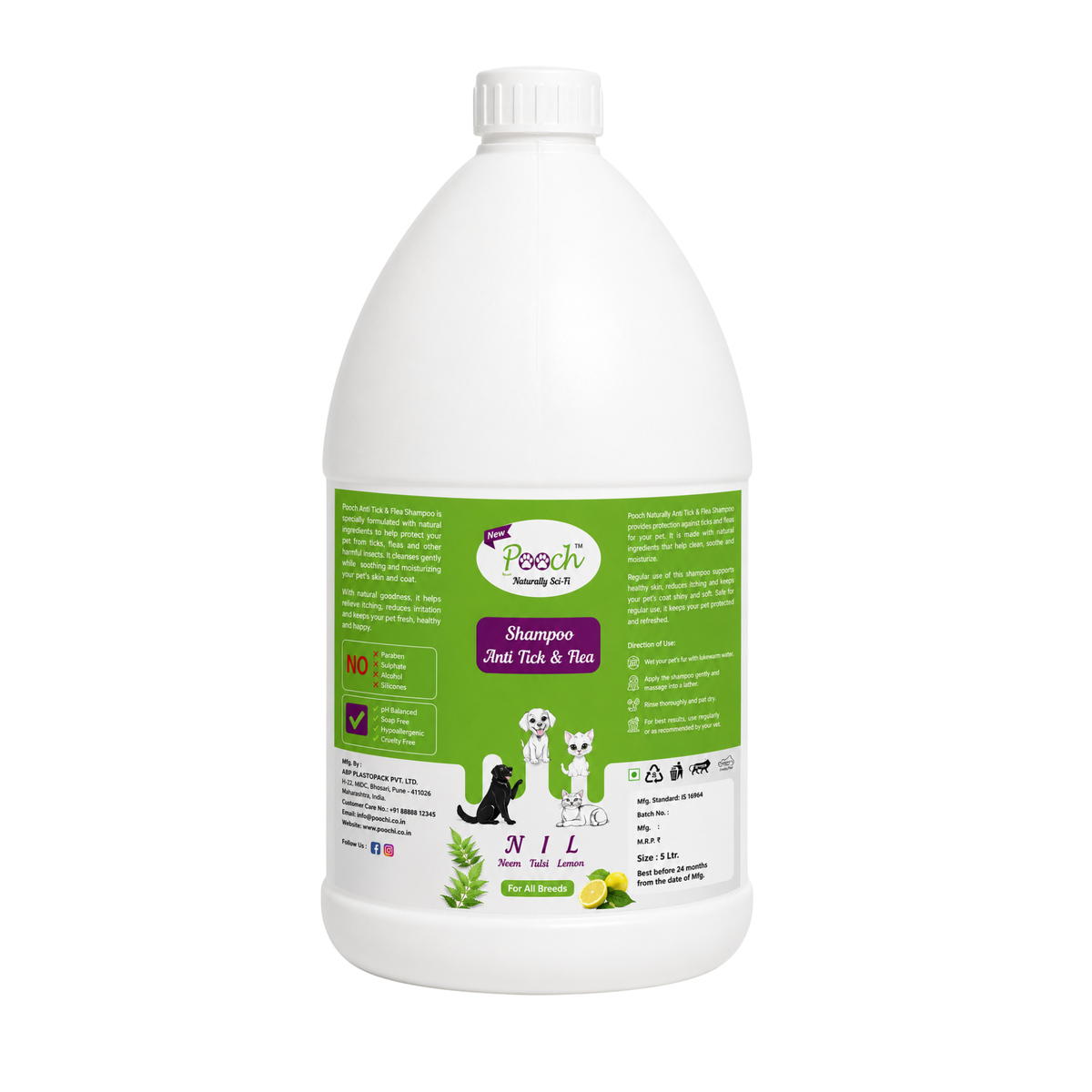 شامبو بووتش المضاد للقراد - 5L