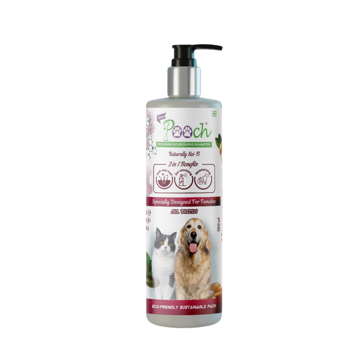 Pooch Nourishing Female Shampoo - 400ml
